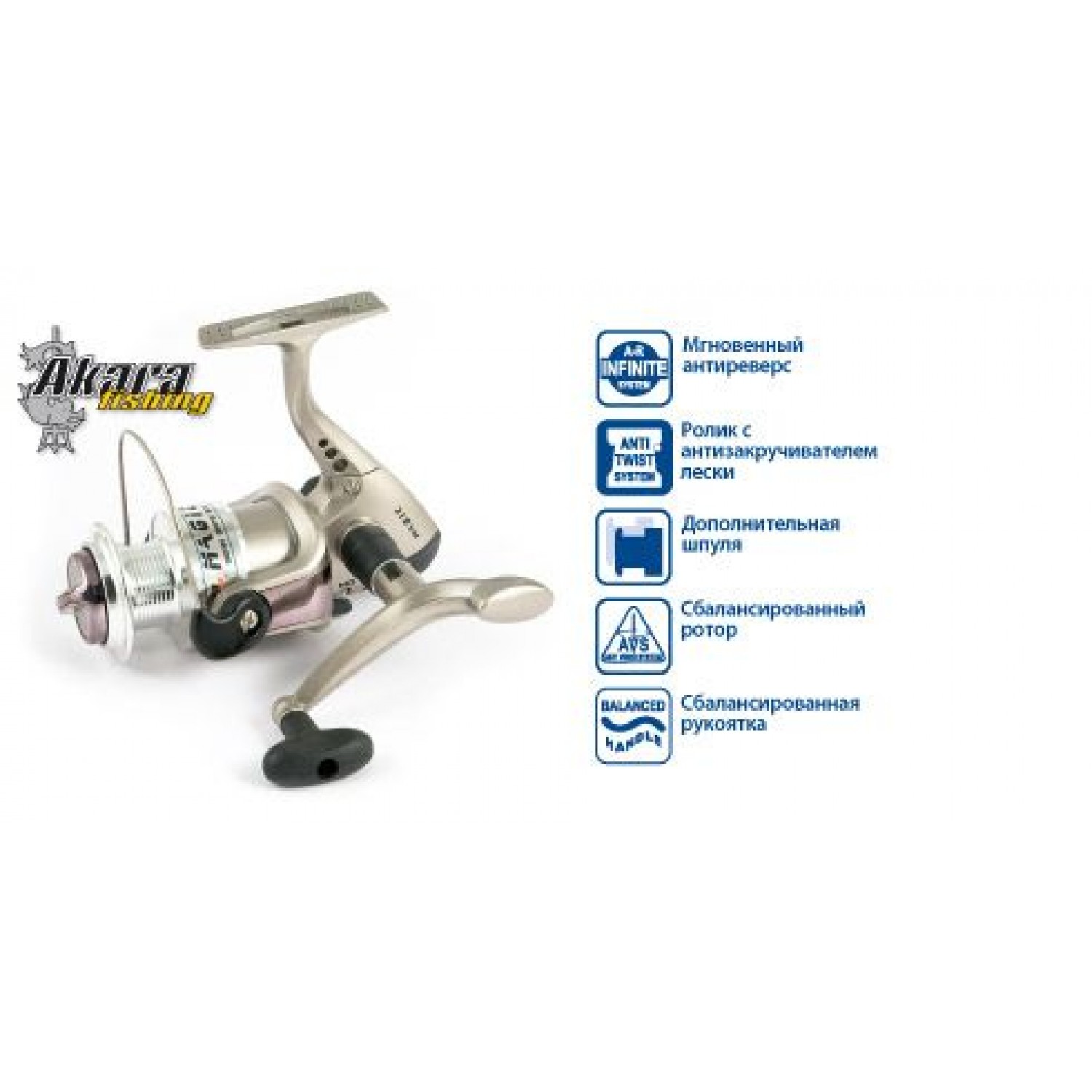 Покупка Катушка AKARA MG 20A, 5 ш.п. + 1 р. в Минске Беларуси