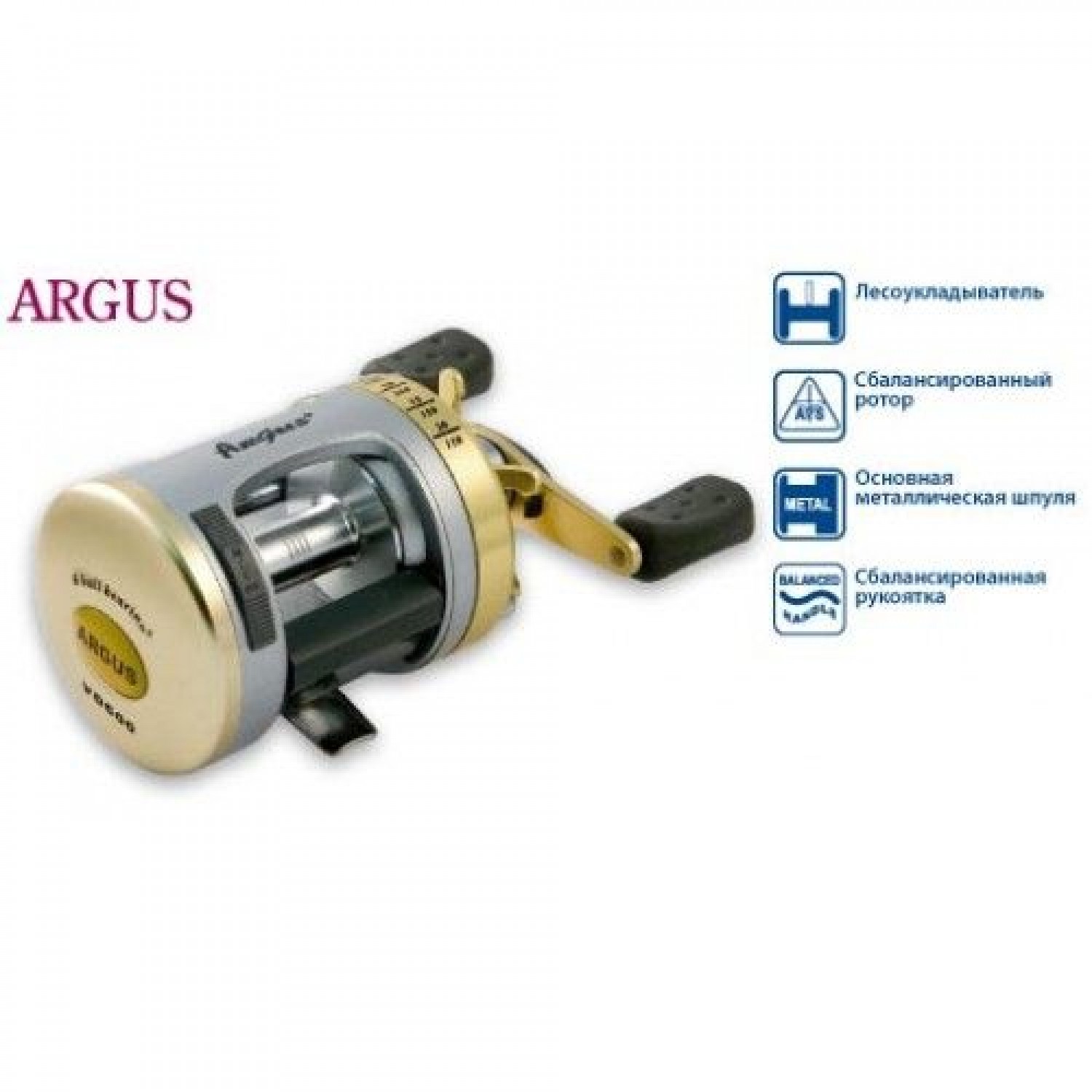 Покупка Катушка мультипликаторная Argus VO400, 6 ш.п. в Минске Беларуси