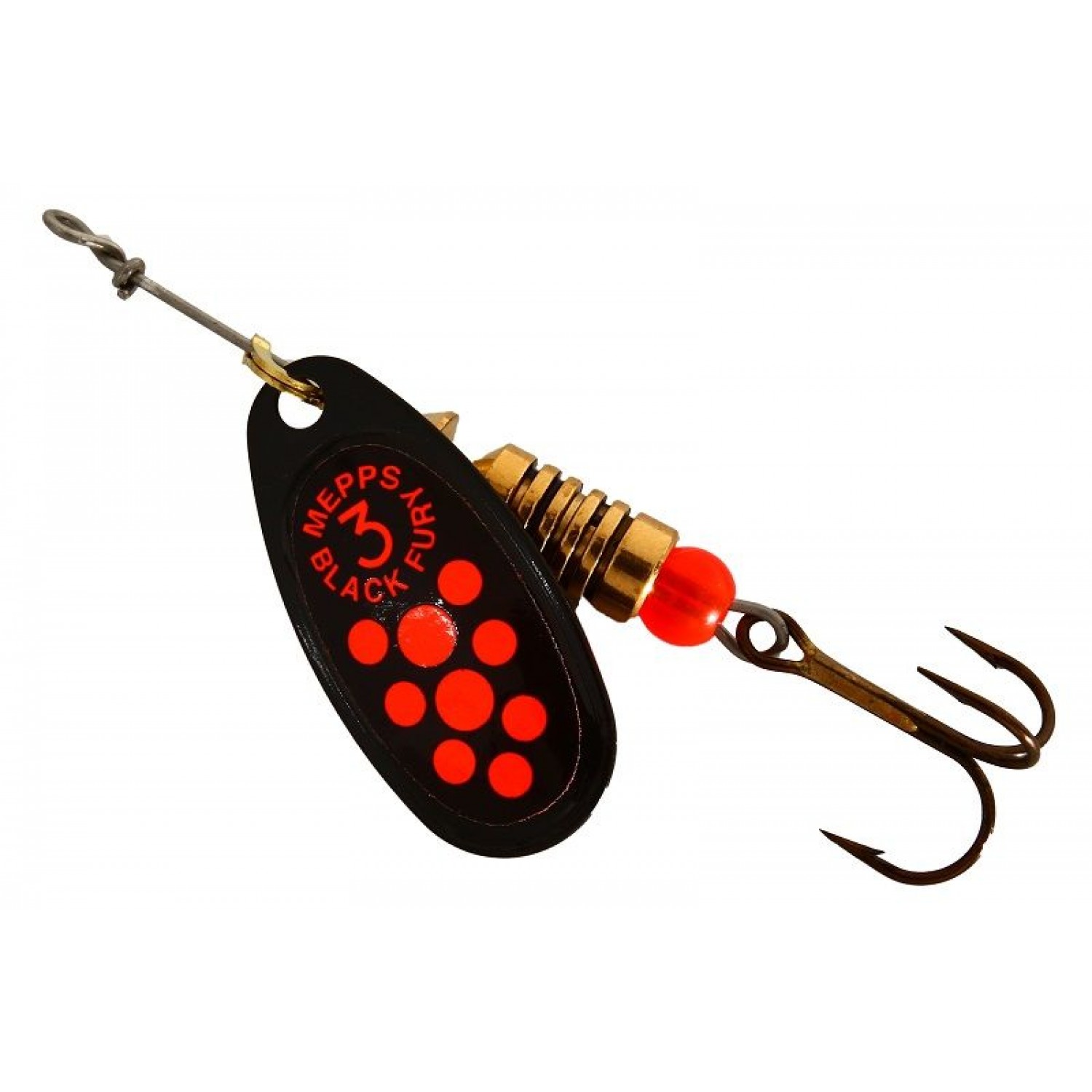 Покупка Блесна MEPPS Black Fury Orange-Black в Минске Беларуси