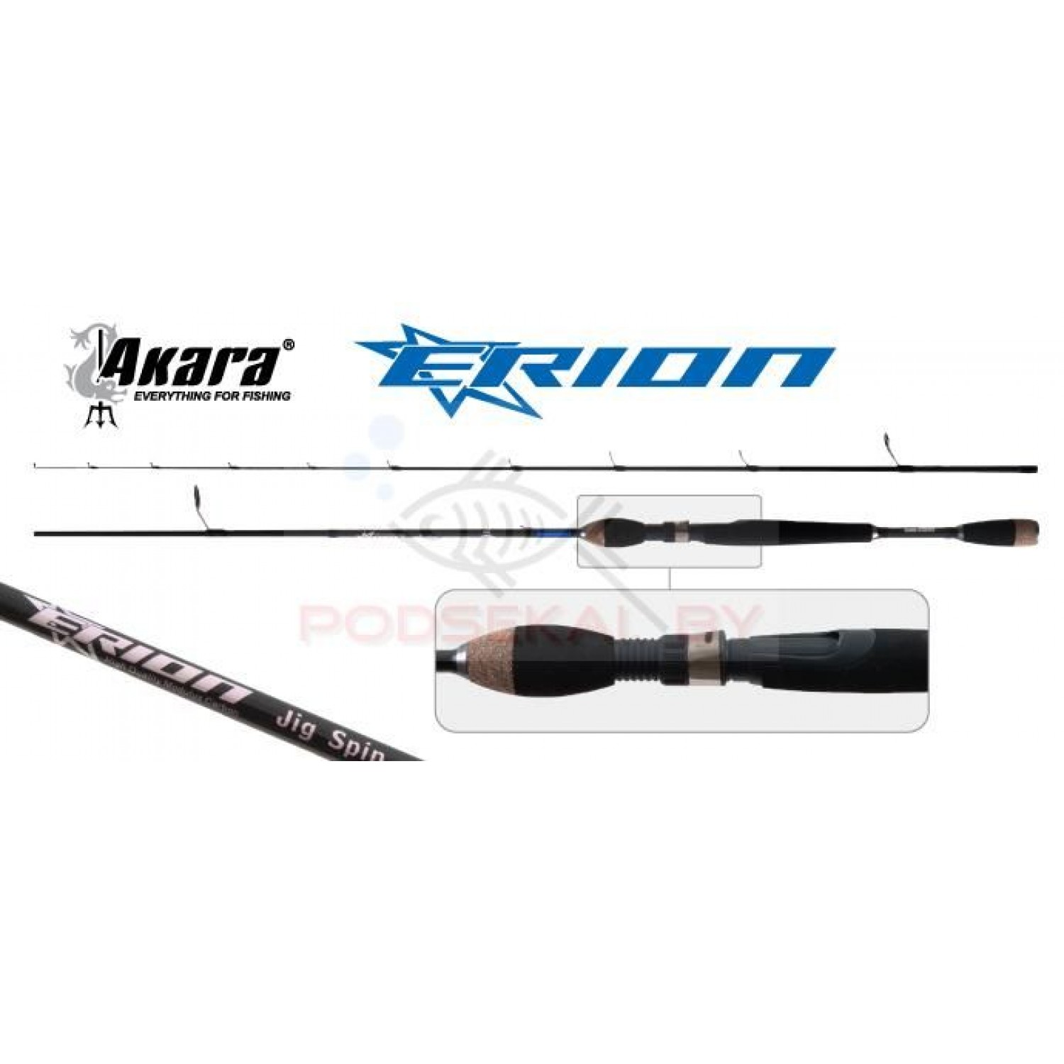 Покупка Спиннинг AKARA Erion Jig Spin 2,10м. 5-25 гр. в Минске Беларуси