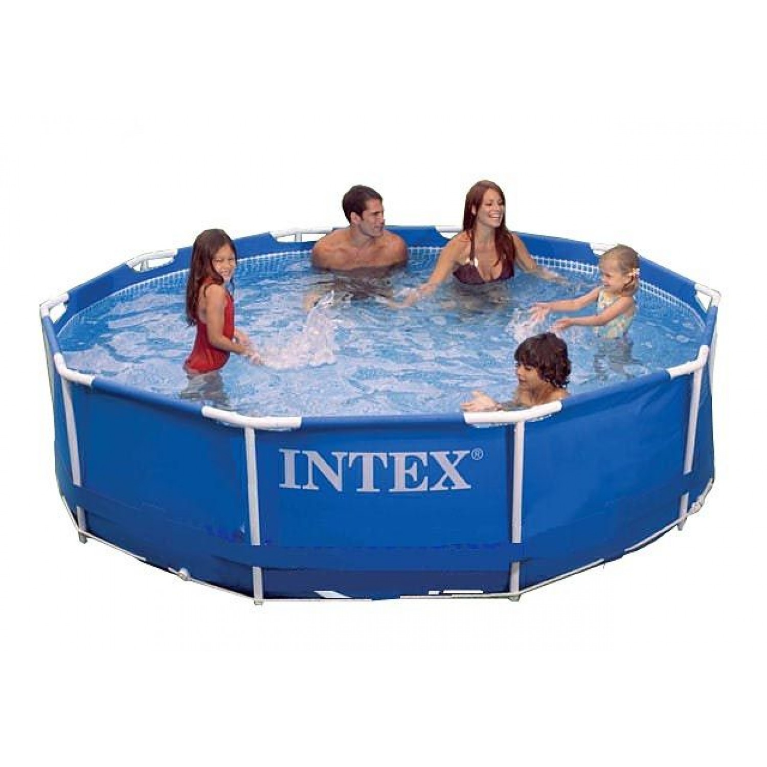 Каркасные бассейны в тамбове. 28202 Intex. Бассейн Intex 305x76 см. Бассейн Intex 305х76см каркасный круглый. Бассейн каркасный Intex 3.05х0.76м (56999/28202/28202np).