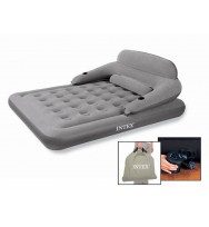 Надувная кровать INTEX 68916 Convertible Lounge Bed 203x152x25/71
