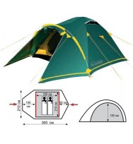 Палатка TRAMP Lair 2 V2