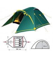 Палатка TRAMP Stalker 4 V2