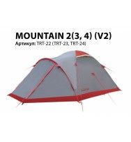 Палатка TRAMP Mountain 4 V2