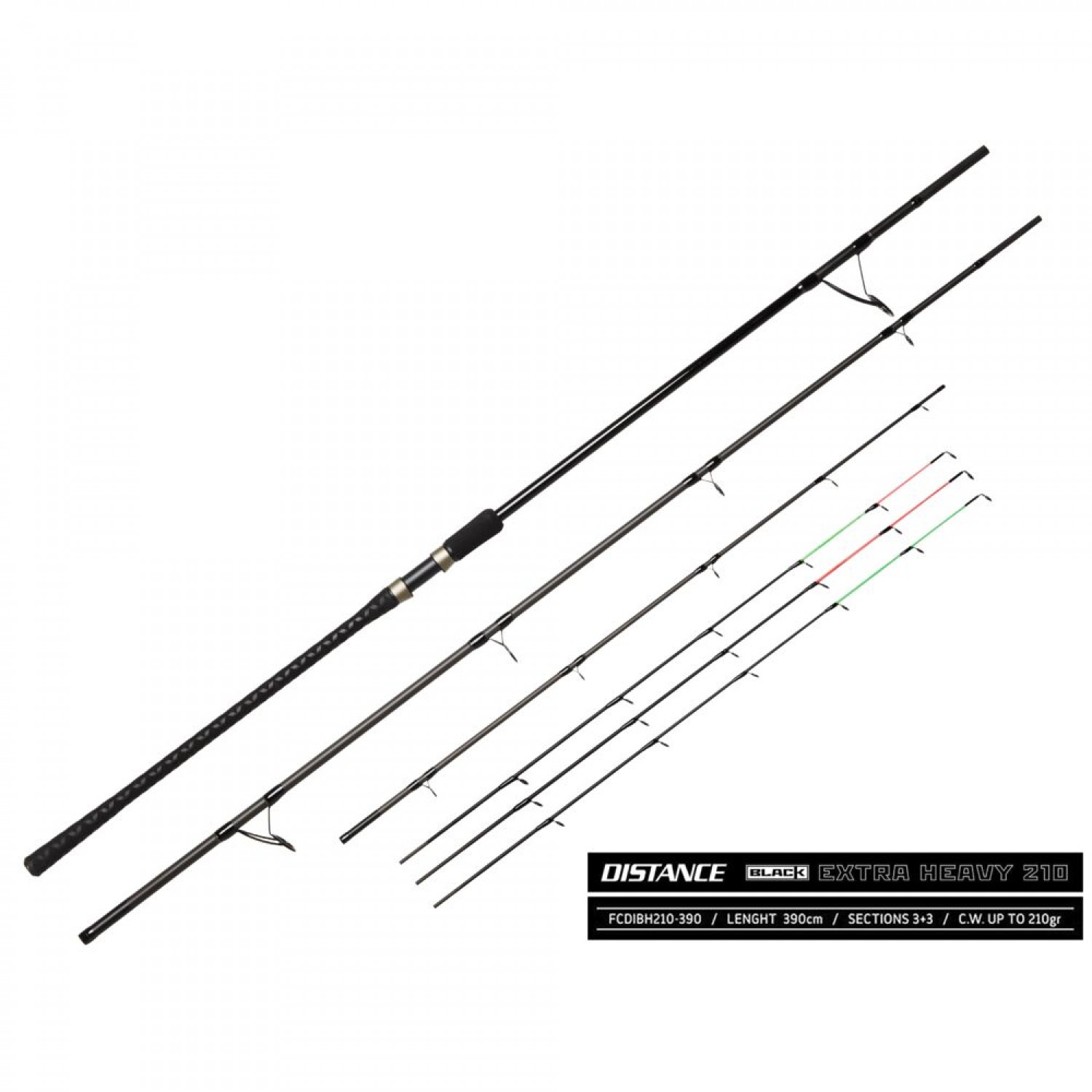 Покупка Фидер FEEDER CONCEPT Distance Black Extra Heavy 3.9м. 210 гр. в Минске Беларуси