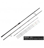 Фидер FEEDER CONCEPT Distance Black Extra Heavy 3.9м. 210 гр.