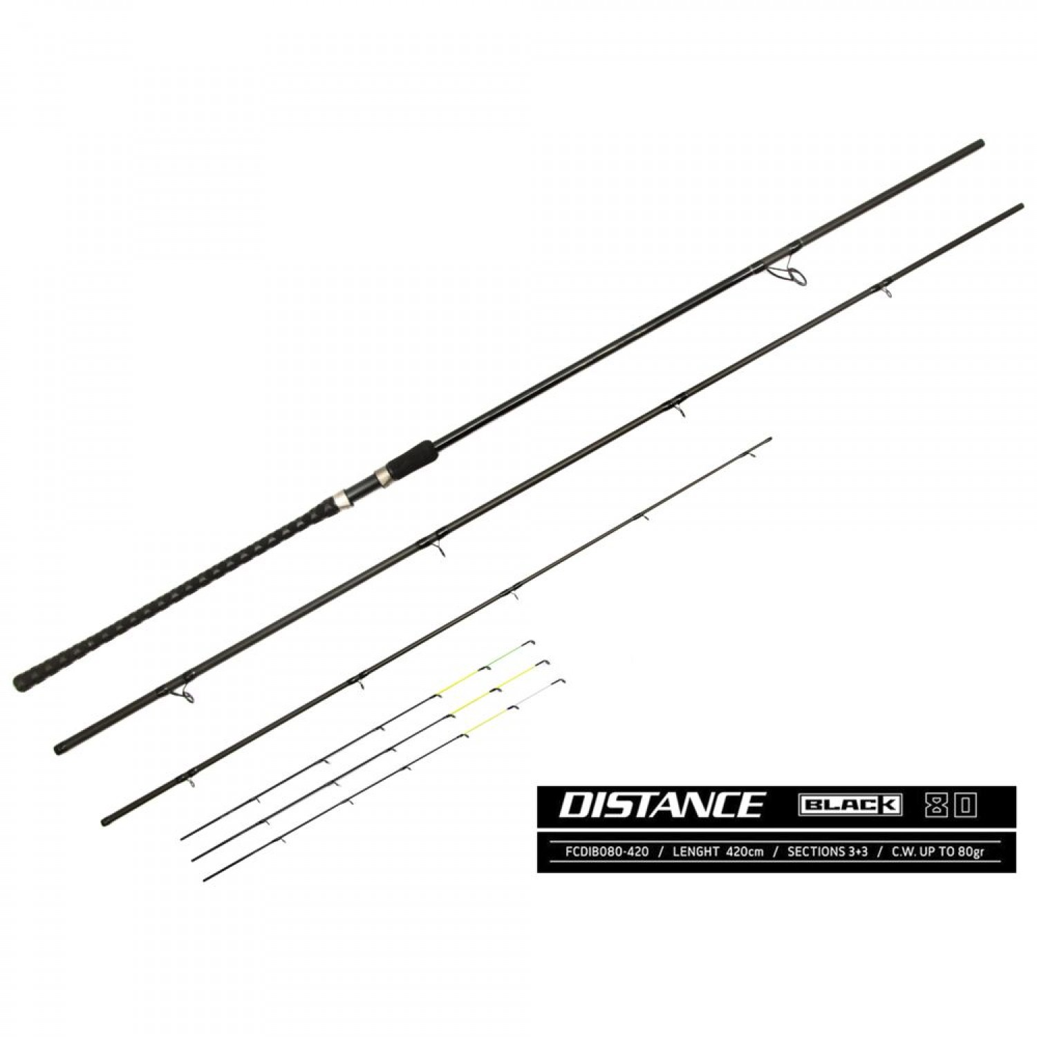 Покупка Фидер FEEDER CONCEPT Distance Black 4.2м. 80 гр. в Минске Беларуси
