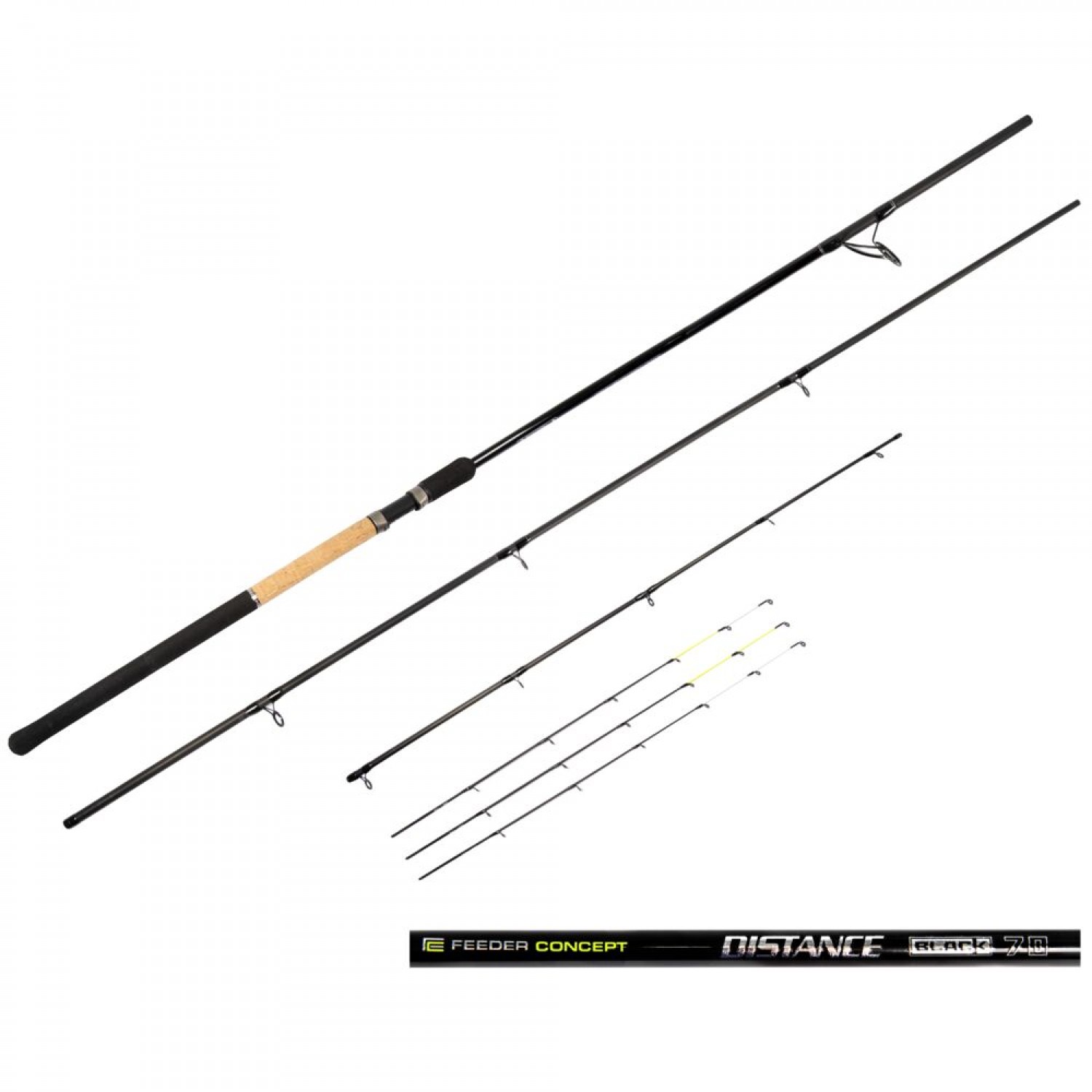 Покупка Фидер FEEDER CONCEPT Distance Black 3.6м. 70 гр. в Минске Беларуси