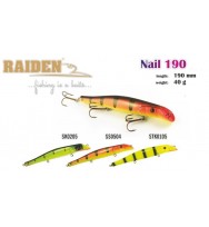 Воблер деревянный RAIDEN Nail 190